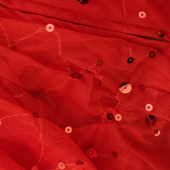 Rue21 Womens Red Sequin Dress Size XL - Picture 8 of 10